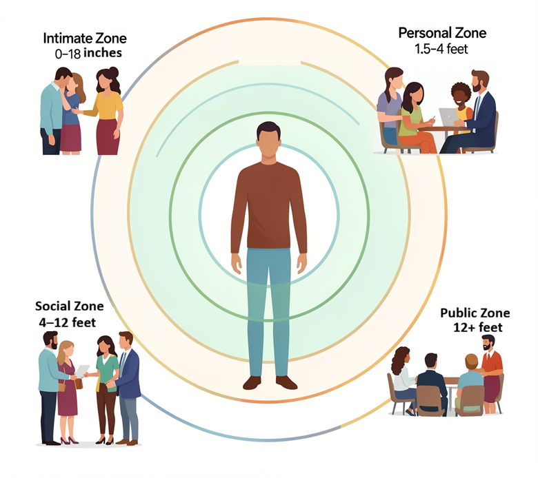 Zones of Personal Space