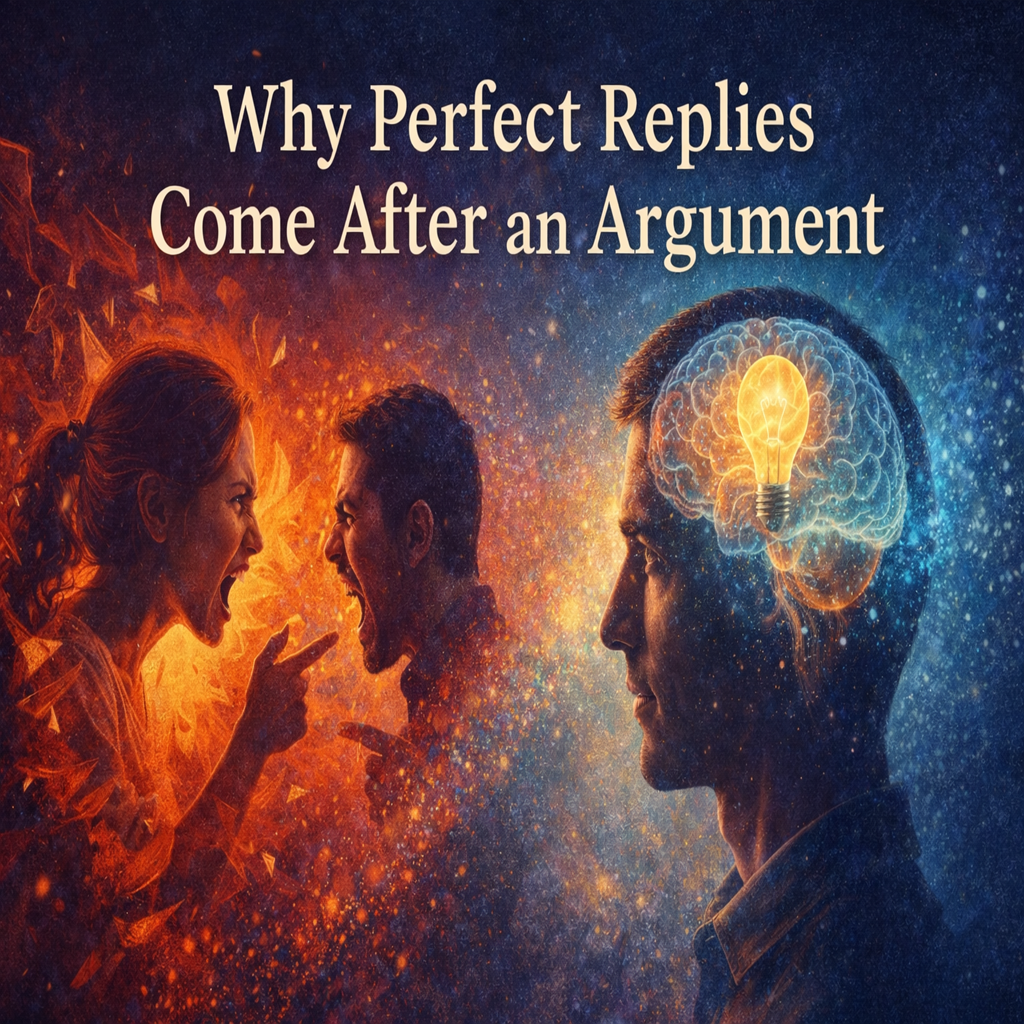 The Psychology Behind Delayed Comebacks — and How to Respond Clearly in the Moment