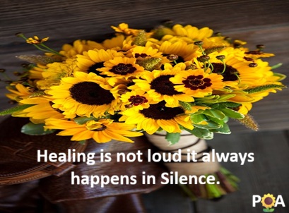 healing is silent