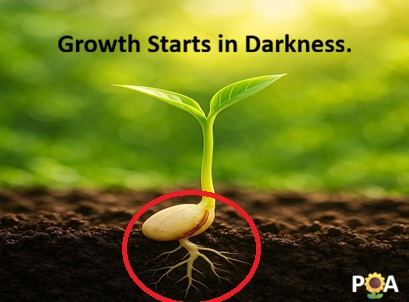 growth in darkness